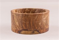Chinese Huanghuali Wood Carved Bowl