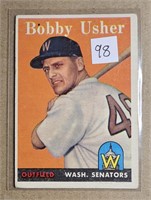 1958 Topps Bobby Usher 124