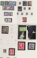 1887-1981 USA Postage Collection 6 Pages 22 Stamps