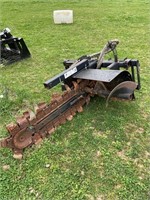 SKID STEER MOUNT TRENCHER