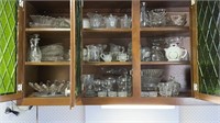 Large amount of Clear Glassware, few pcs of