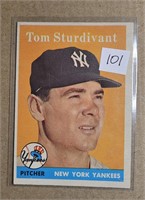 1958 Topps Tom Sturdivant 127