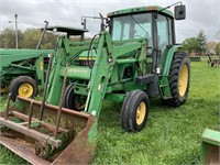 JOHN DEERE 6410 CAB WITH 640 LOADER