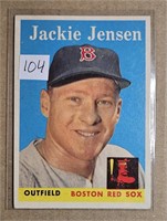 1958 Topps Jackie Jensen 130