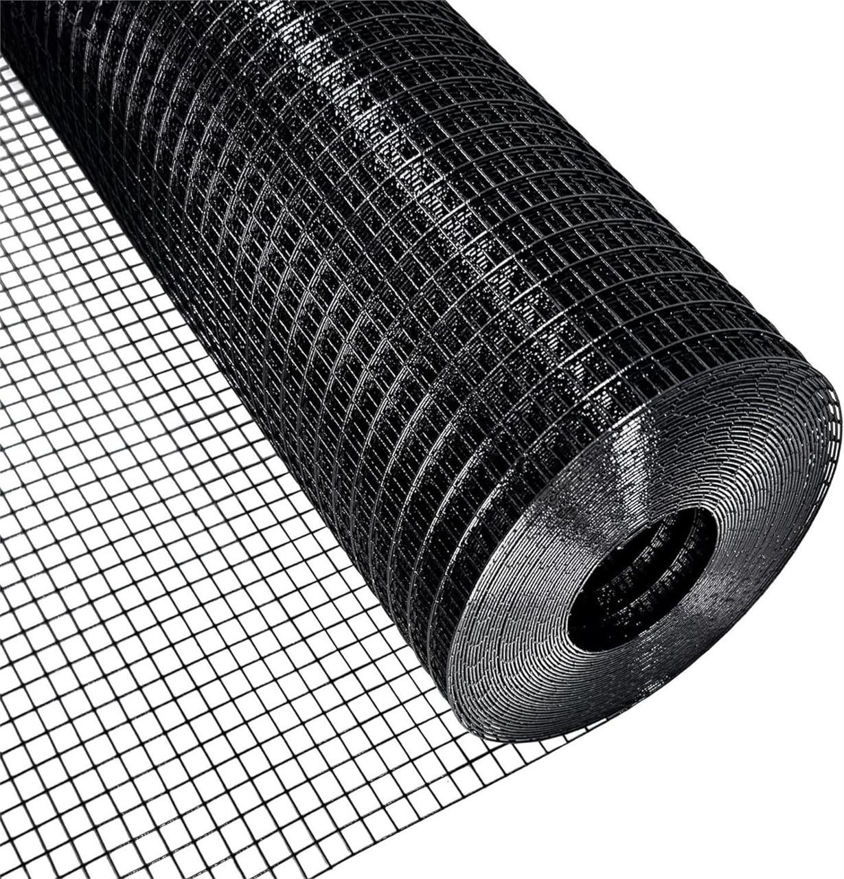 Black Hardware Cloth 1/4"x48"x100' 23 Gauge Wire