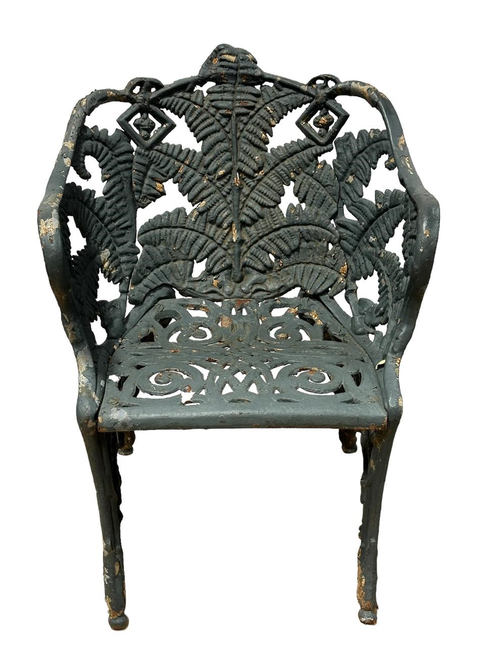 Wrought Iron Outdoor Garden Chair