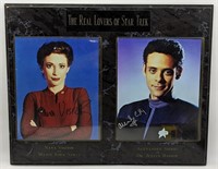 (YZ) Star Trek Deep Space Nine plaque " The Real