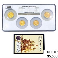 1913-1935 Classic European .8036oz Gold Coinage