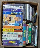 (W) VHS tapes of Abbott & Costello, And Laurel &