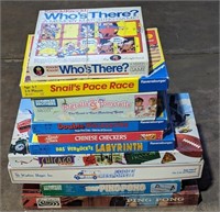 (W) Games including Chinese checkers, Labyrinth,