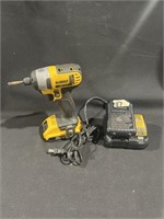 Dewalt drill and two batteries works