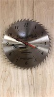 Sears & Craftsman advertising saw clock