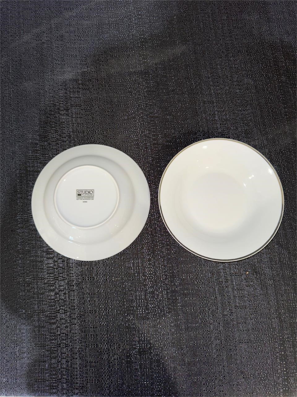 China Soup Bowls, Dinner Plates, and Lunch Plates