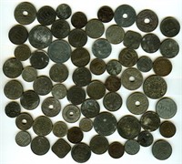 Mixed Dates WWI WWII Zinc Coins Some Scarce
