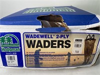 Hodgman Wadewell 2-Ply Canvas Waders Size 10