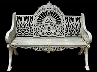 Cast Iron Outdoor Bench