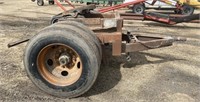 1988 TWIN DRAWBAR CONVERTOR DOLLY, Color: Black,