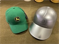 John Deere collectible cap with tin