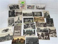 1918-1919 France postcards