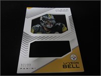 Le'Veon Bell 2015 Panini Clear Vision /99 Patch