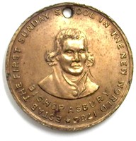 1901 Medal Bishop Asbury