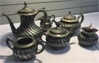Attic Found Rare 1891 Silver Tea Set