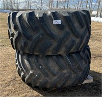 Set of GoodYear Combine Tires 30.5-32 size