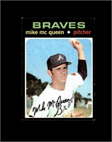 1971 Topps #8 Mike McQueen EX-MT to NRMT+