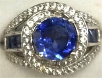 Beautiful Ladies 3 Ct. Sapphire Cocktail Ring