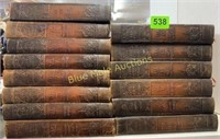 14 Leather bond Elbert Hubbard books-