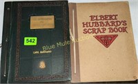 Elbert Hubbard note book & scrap book