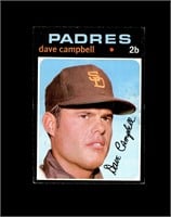 1971 Topps #46 Dave Campbell EX-MT to NRMT+