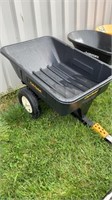 CUB CADET 10 CU FT POLY SWIVEL DUMP CART