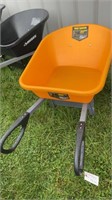 YELLOW WHEELBARROW