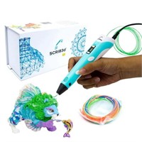 (Gold Filament Only) SCRIB3D P1 3D Pen with Displa