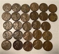 (10) 1935 S (27) 1941 Wheat Pennies