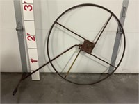 Vintage measuring wheel