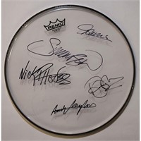 Duran Duran signed drumhead