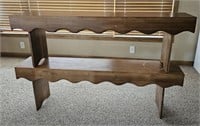 Wooden Benches 5ft 11in x 19"
