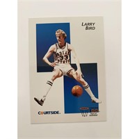 Larry Bird Courtside Basketball Card
