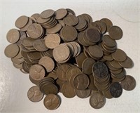 (200) Assorted Dates & Mints Wheat Pennies