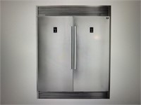 Forno Refrigerator/Freezr Rizzuto 60" 2-Piece Set