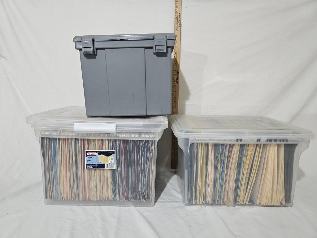 Plastic File Storage & Folders