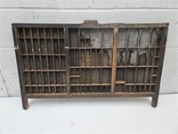 Primitve Type Setter Box " Hamilton " 32"x19"