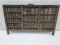 Primitive Type Setter Box "Hamilton" 32"x19"