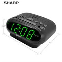 Sharp Am/fm Clock Radio