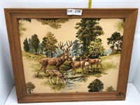 Framed Deer Art
