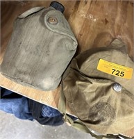 US ISSUE VTG CANTEEN & BOY SCOUT MESS KIT