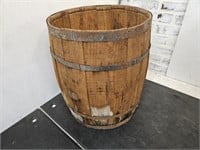 Wooden Barrel 15"x19" High
