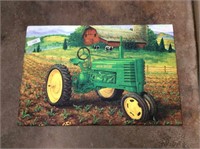 John Deere tractor mat